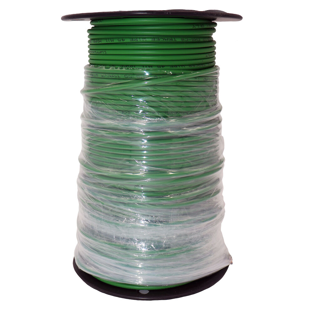1245G-EHS-500 Extra High Strength Tracer Wire 12 GA 45 MIL, Green