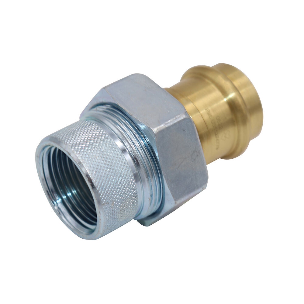 LEGEND 301-105PNL 1" FNPT x Copper Press Dielectric Union, P-571NL