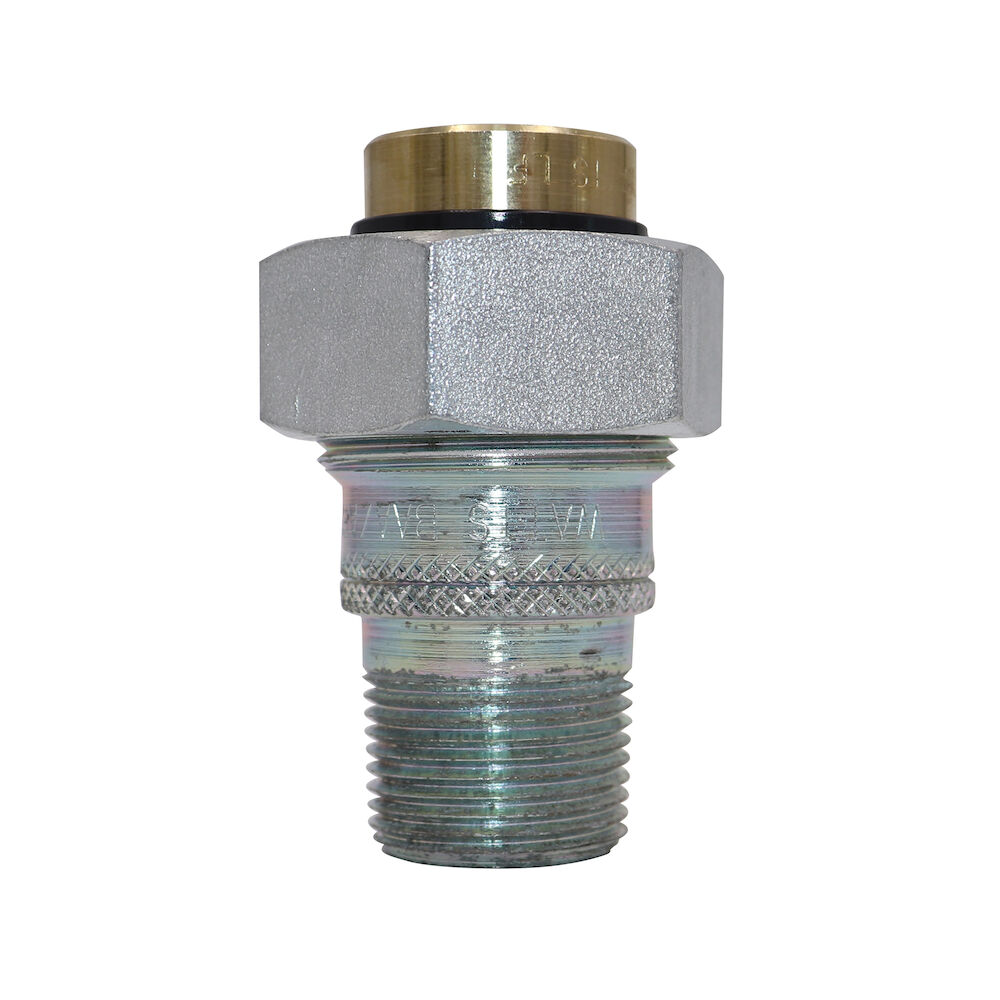 WATTS® 0009871, LF3005A Dielectric Union, 3/4 in, MNPTxSolder, Brass