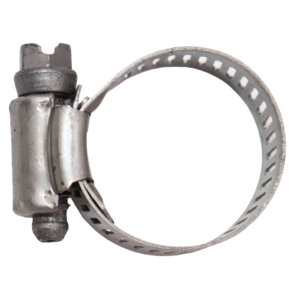 Campbell™ 6812 68 Series Hy-Gear Interlocked Hose Clamp, 1/2" IDx1-1/4" ODx0.022" THK, 201/301 Stainless Steel Band