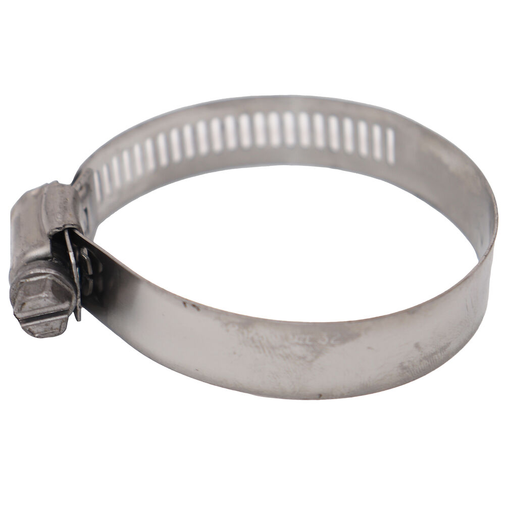 1-5/8 To 2-1/2 Clamp Stainless Steel 9/16 Band 5/16 Nut