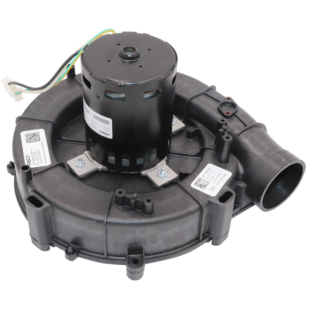 ALLIED™ 93W13 Combustion Air Blower Assembly, 115 V, 2 to 2.35 A, 1/20 hp
