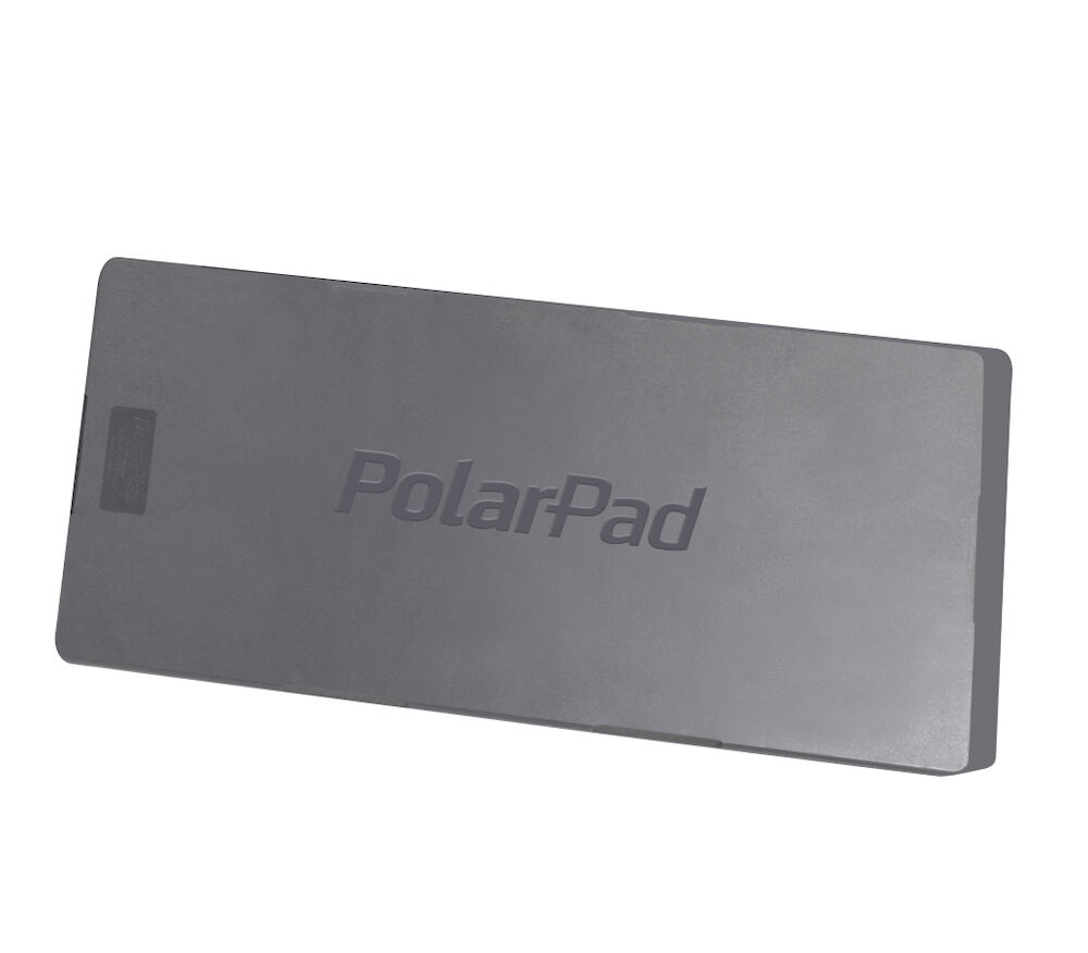 POLAR2436-3 PolarPad 24x36x3 Heavy Duty Polyethylene HVAC Pad, Gray
