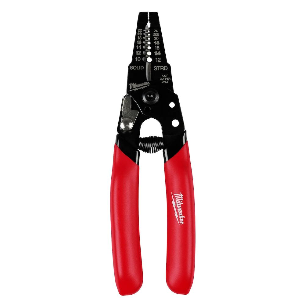 Milwaukee® Tool 48-22-3043 Wire Stripper and Cutter, 10 to 24 AWG Solid/Stranded Cable/Wire