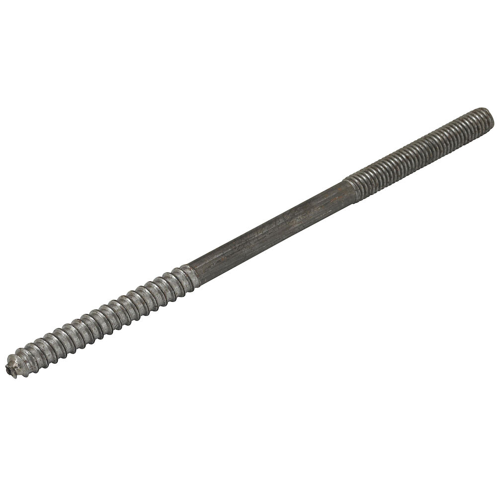 Eaton B3213 B-Line Plain Coach Screw Rod Hanger,  3.5″ H x 0.625″ D, Steel, 390 Lbs load cap, 3/8″-16 thread/rod size, 2″ thread length