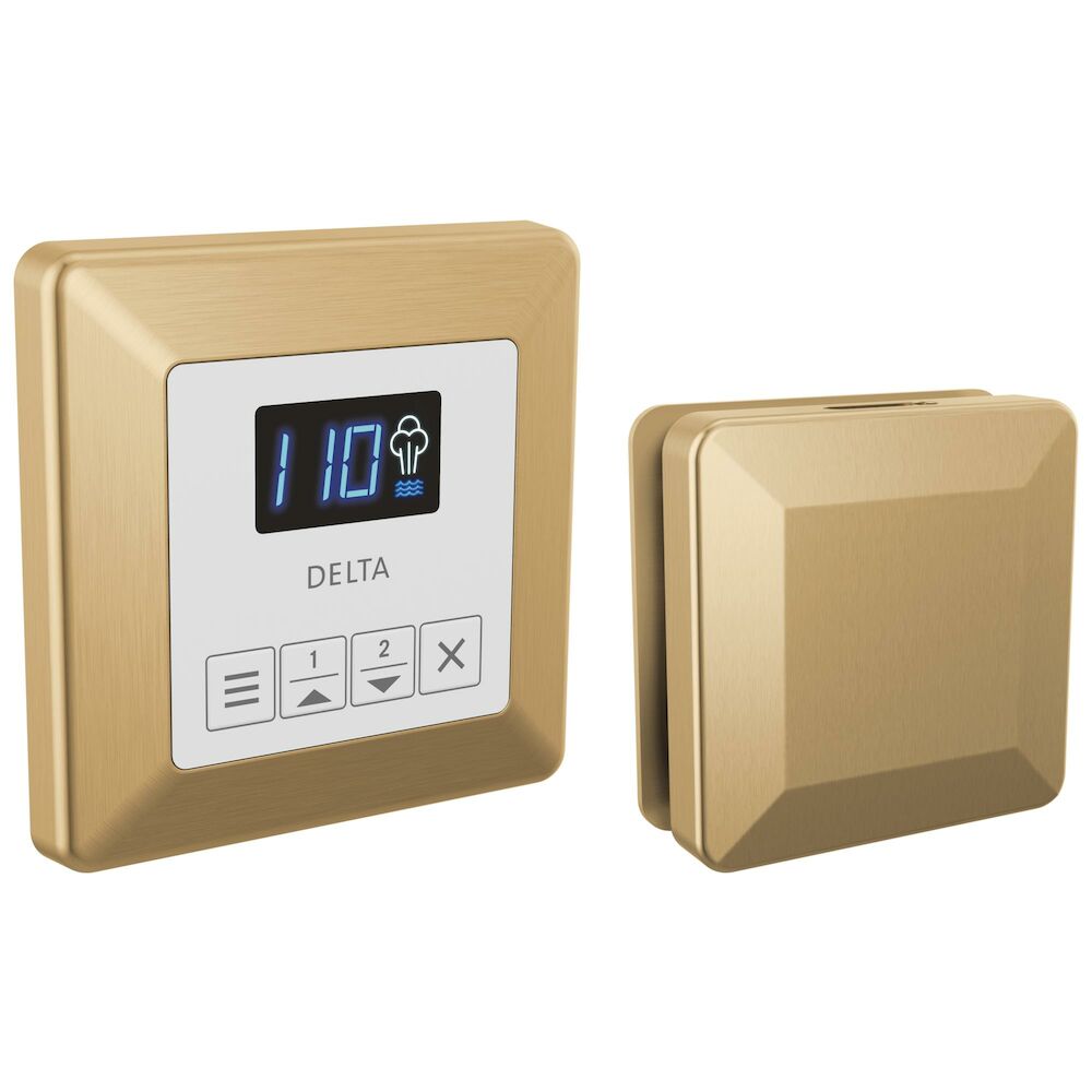 Delta Universal Showering Components Square Steam Package, Lumicoat® Champagne Bronze
