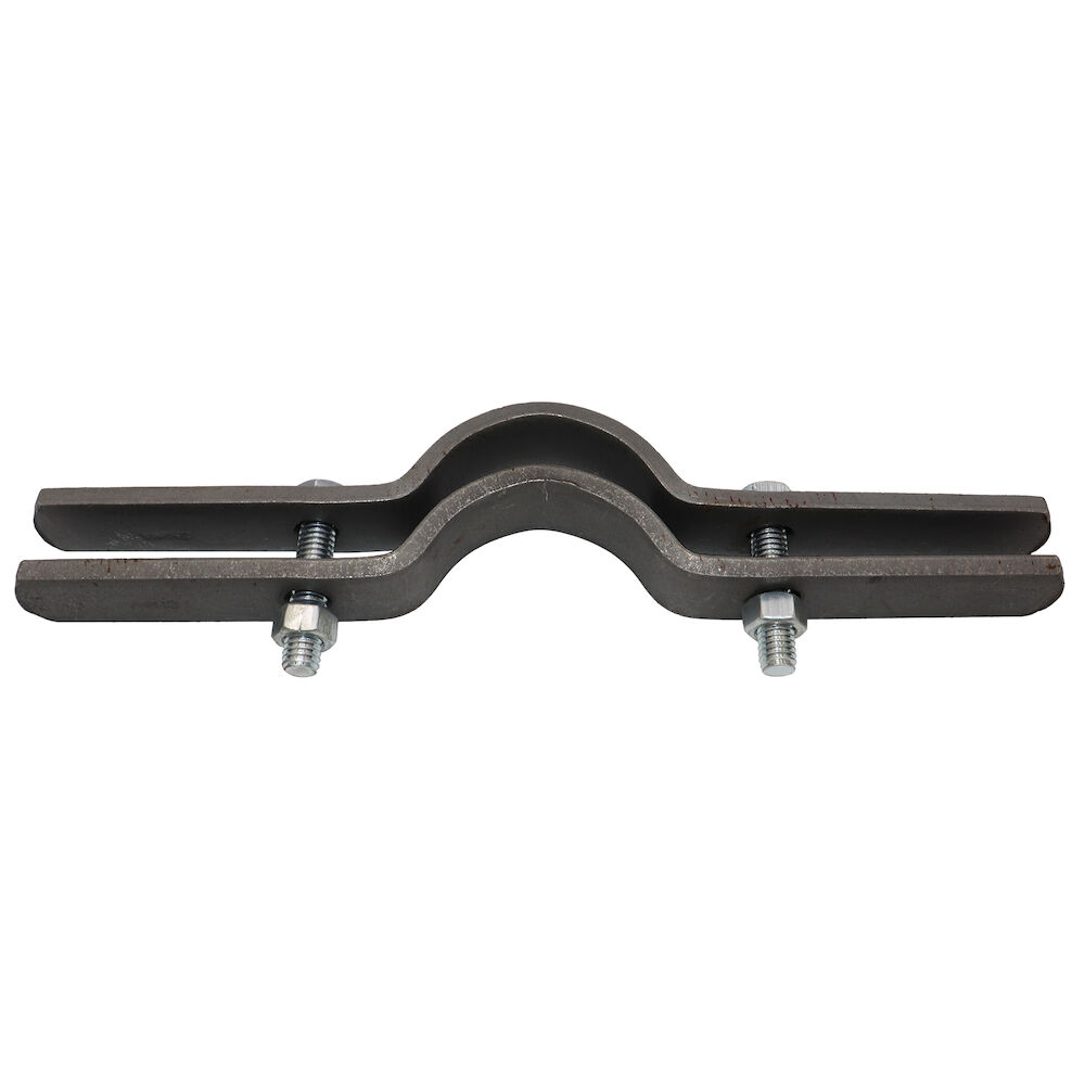 B-Line B3373-2 Standard Pipe Riser Clamp, 2" Pipe, 1-1/2" Bolt, 255 lb, Steel, Plain