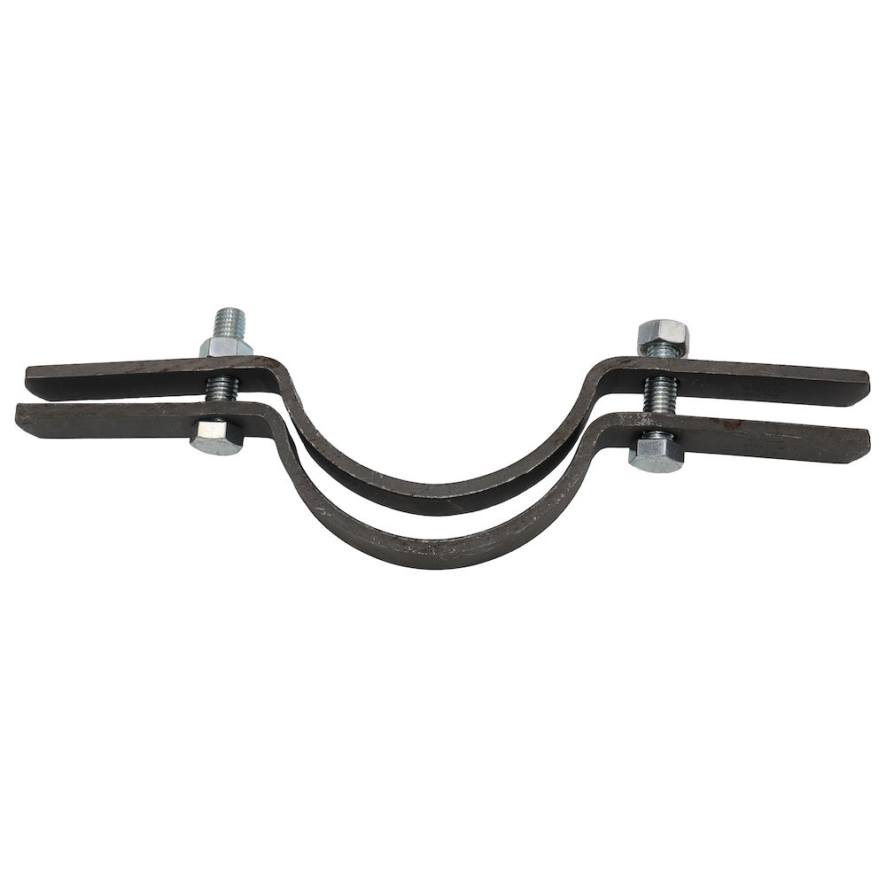 B-Line B3373-4 Standard Pipe Riser Clamp, 4" Pipe, 13/4" Bolt, 810 lb, Steel, Plain