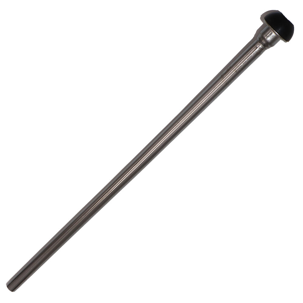 BrassCraft® 1-12DE C Traditional Toilet Riser With Nosepiece, 3/8" OD, 12" L, 125 psi Working, Copper, Chrome Plated, Domestic