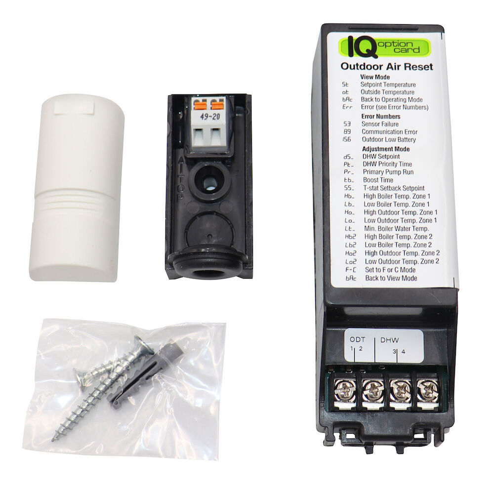 Burnham® 105648-01 Outside Reset IQ Option Card Kit