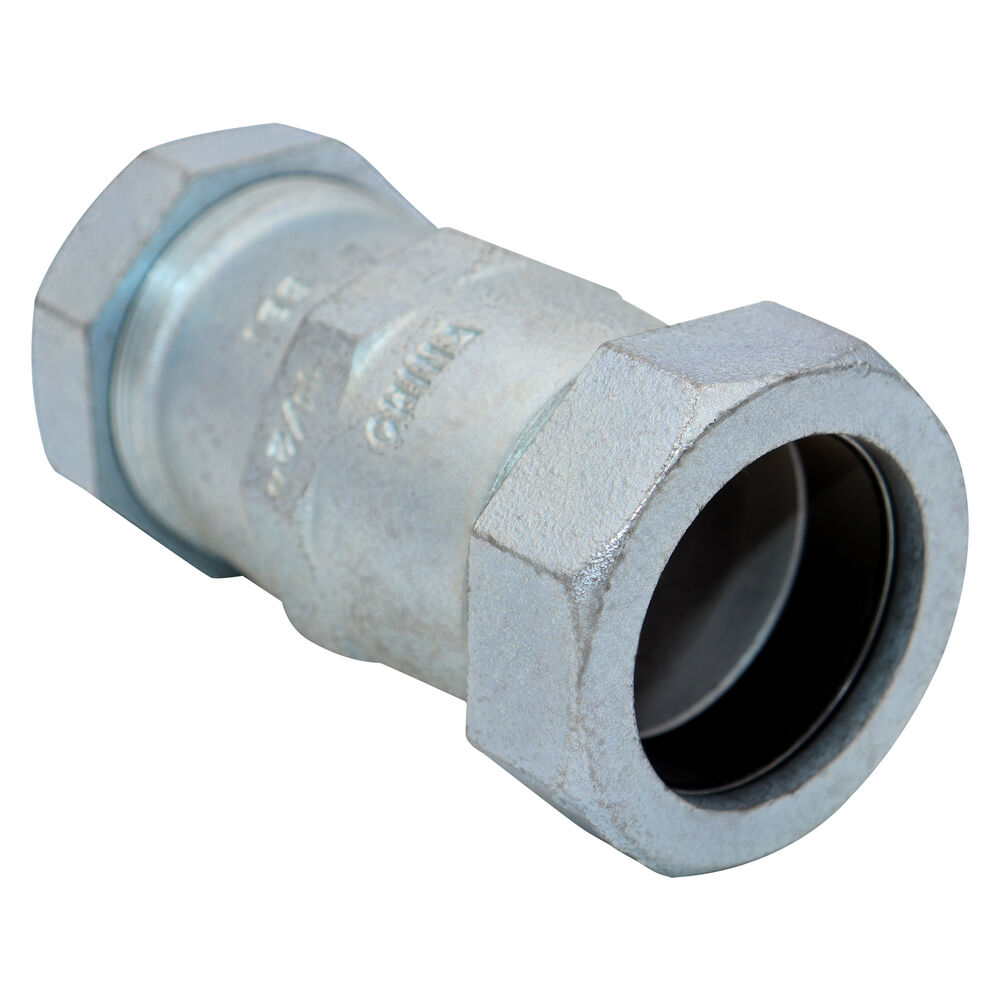 525-00019000-003 1-1/2 Compression Coupling, Galvanized Steel