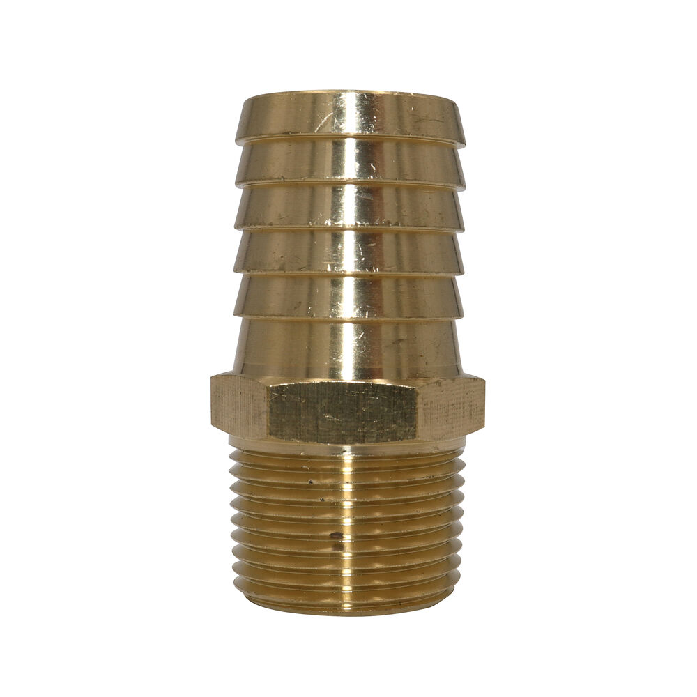 Century Brass Plumbing 202-1612 Brass Male Hose Adapter, 1" x 3/4"