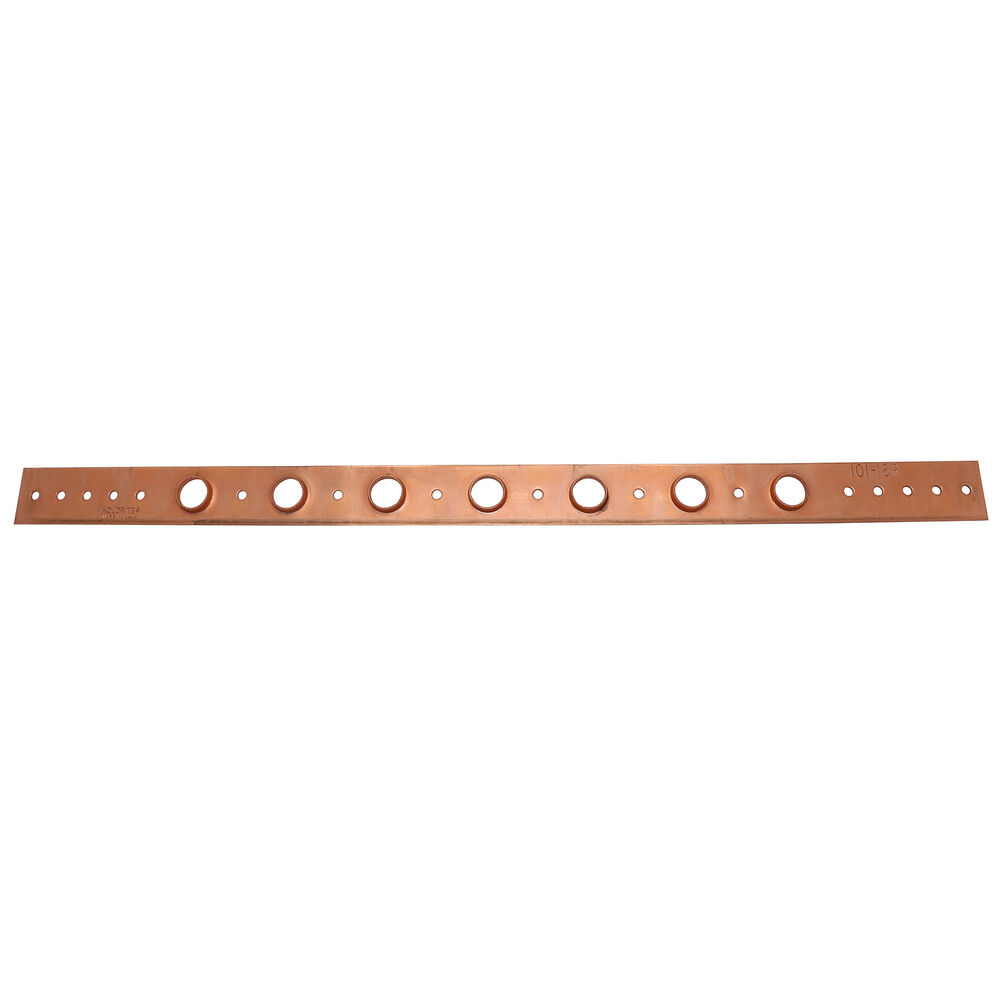 Holdrite® 101-18R Flat Bracket, 5/8" Hole, 25 lb, Cold Rolled Steel, Copper Bonded™, Domestic