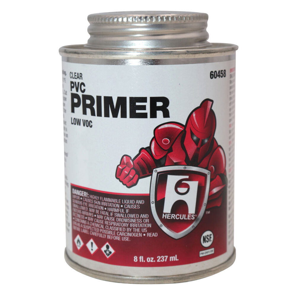 Hercules® 60458 Professional Primer, 8 oz Dauber" Cap, Clear