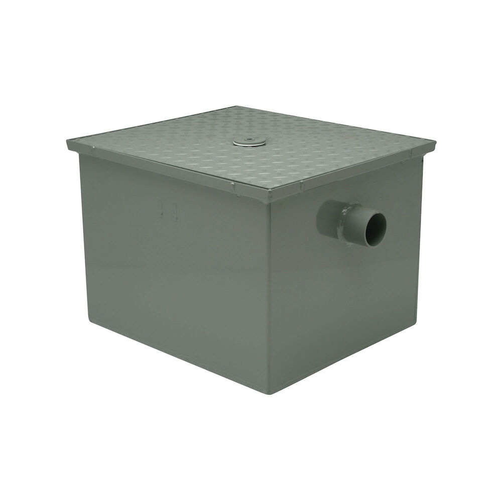 GT2700-20-2NH Grease Interceptor With Flow Control, 40 lb Capacity, 20 gpm, 2" Inletx2" Outlet