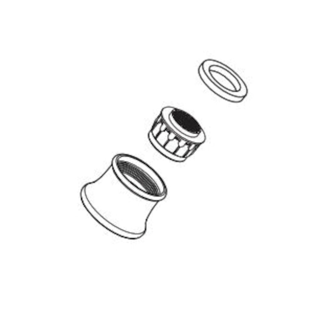 CFG 40041 Aerator Kit, 1.5 gpm, Chrome Plated, Domestic, Residential