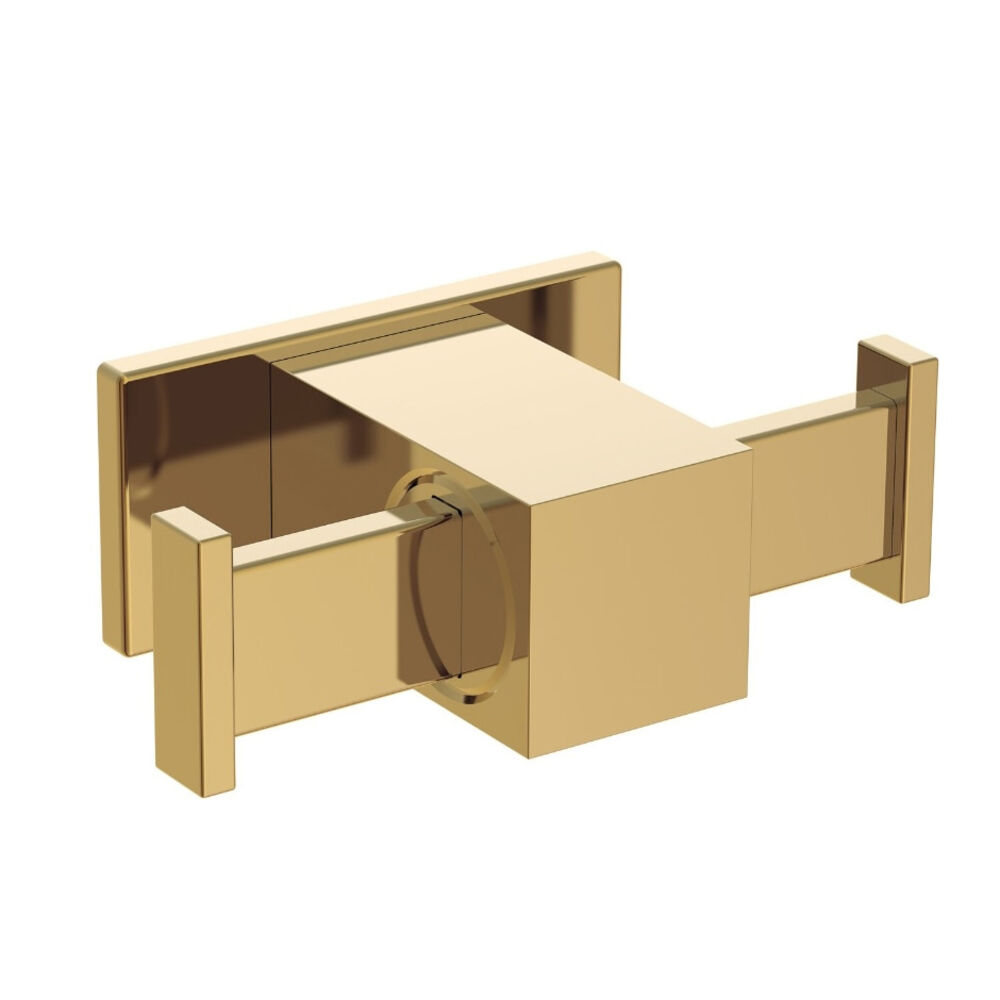 D446137BB Sirius® Robe Hook, 2 Hooks, Brushed Bronze