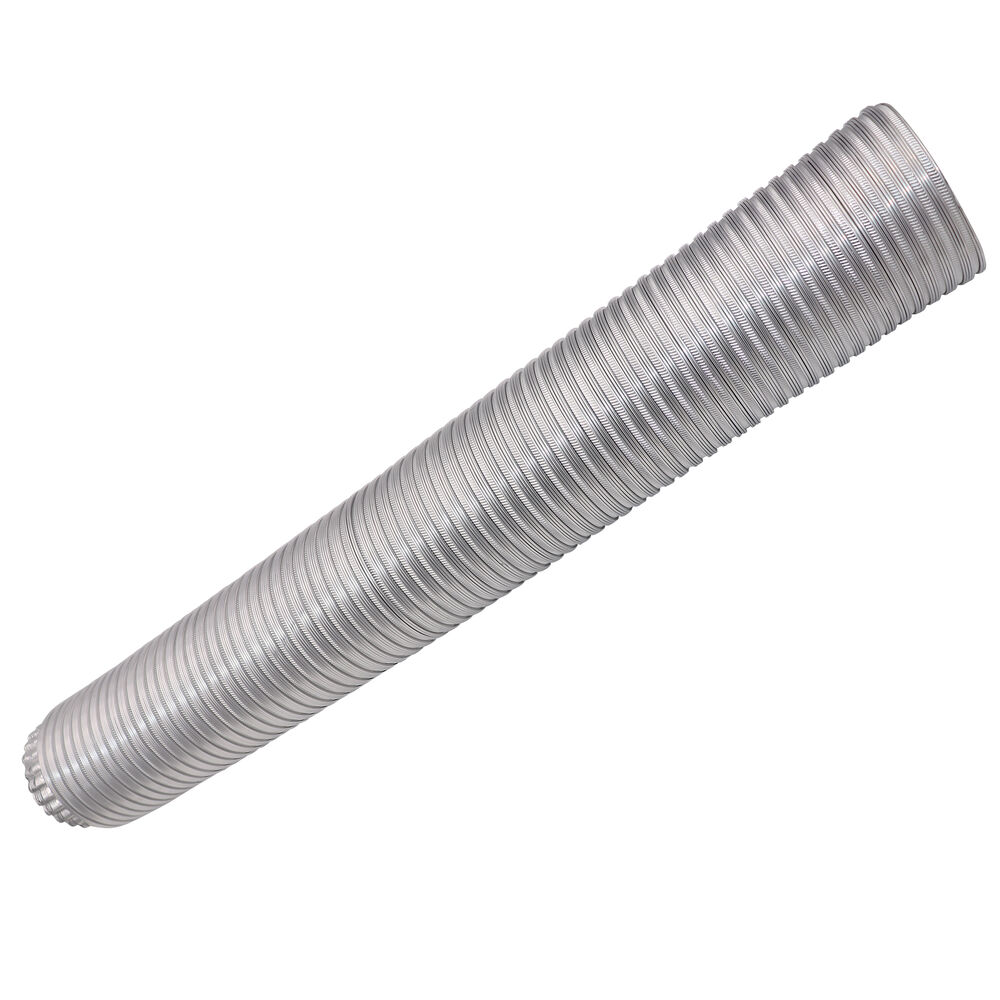 Snappy™ 931-04 Flexible Duct, 4" Dia, 8x0.0048" THK Wall, Aluminum