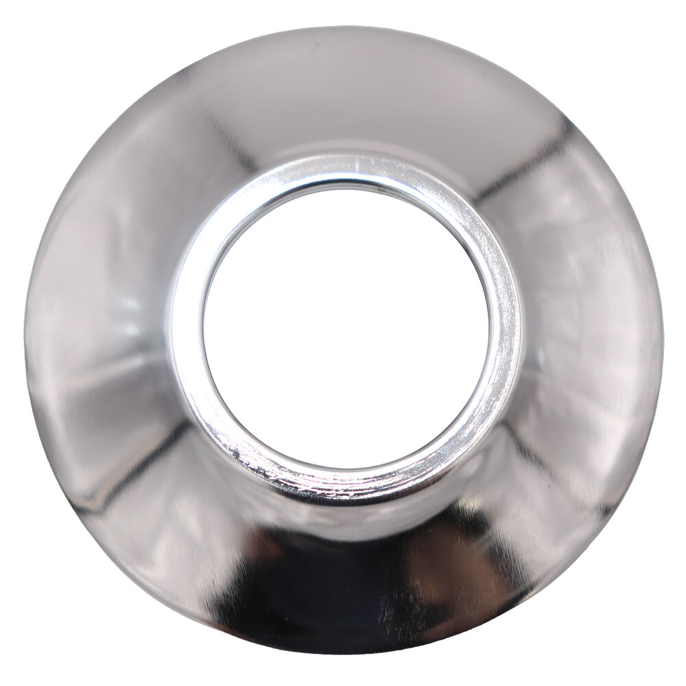 911-3 Shallow Escutcheon, 3/4" IPS, Steel, Chrome Plated, Domestic