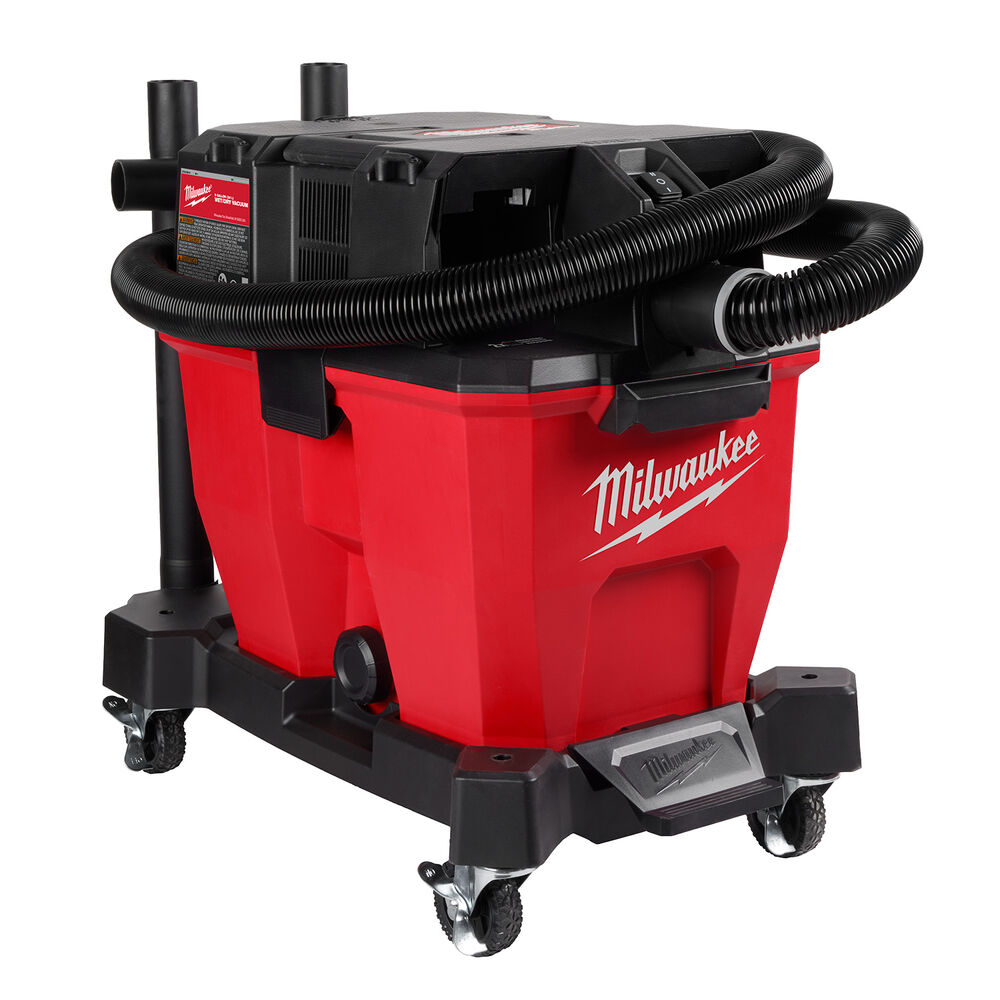 Milwaukee® Tool 0920-20 Cordless Dual Battery Wet/Dry Vacuum, 9 gal Tank, 4.25 hp Power Rating, 18 V, Polypropylene Housing