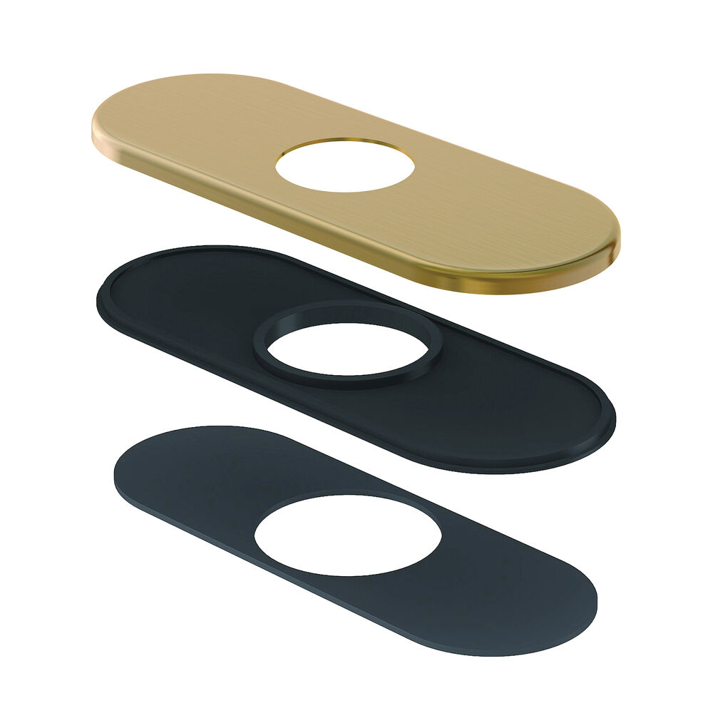 DA667229BB 6" Cover Plate Assembly, For Use with 4" Centerset Lavatory Faucet, Brushed Bronze