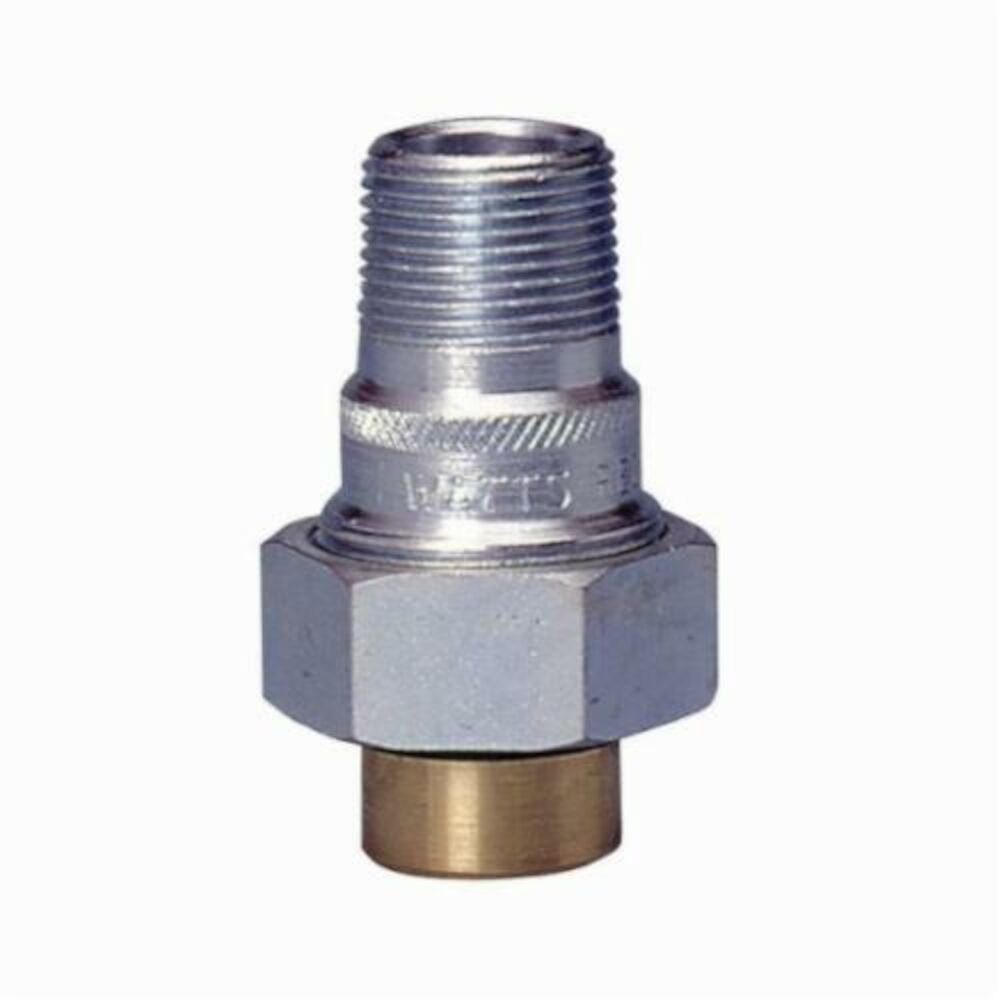 WATTS® 0009870, LF3005A Dielectric Union, 1/2 in, MNPTxSolder, Brass, Domestic