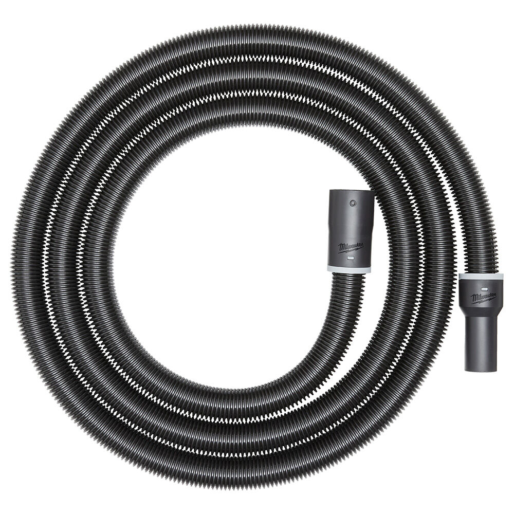 Milwaukee® Tool 49-90-1984 49-90 Flexible Hose, 1-7/8" Dia Hose x 16' L Hose, Polypropylene, Black