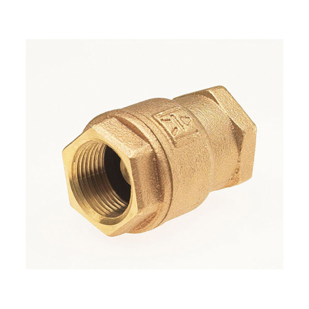 Milwaukee Valve Ultra Pure™ UP548T-100 Check Valve, 1 in, Thread, Cast Bronze Body, Low Lead Compliance: Yes
