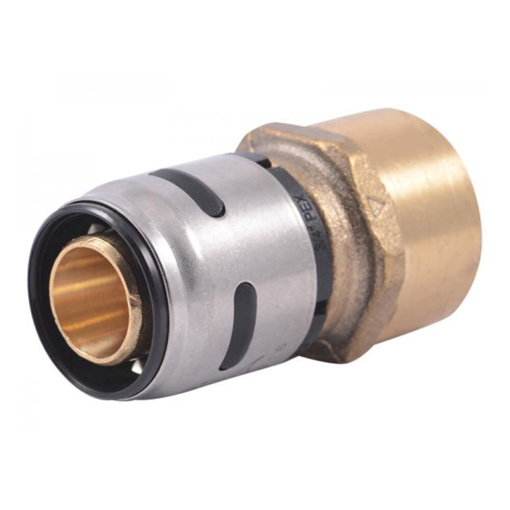 SharkBite® EvoPEX K088WP3 3/4" Push-to-Connect x FNPT LF Brass Female Adapter, 3PK
