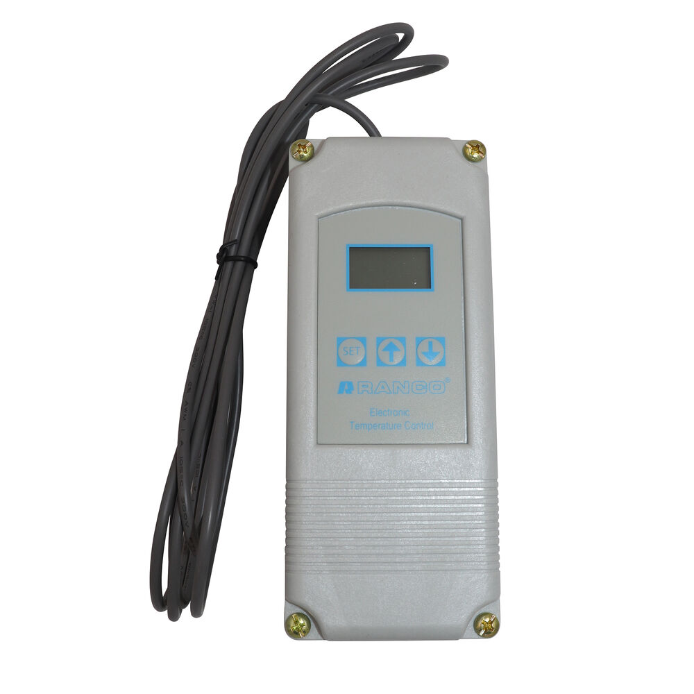 Ranco® ETC-112000-000 1-Stage Electronic Temperature Control, -30 to 220 deg F Control, Open/Close on Rise SPDT Switch, 24 VAC