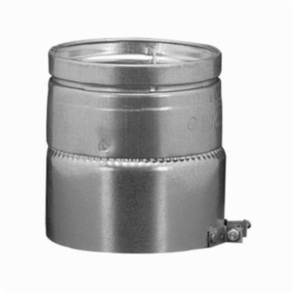 Hart & Cooley® 4RAA Male Adapter, 4-11/16" ID Diax6" L, Steel, Galvanized, Domestic