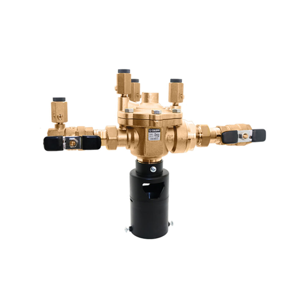 574006A FlowShield™ 1" Reduced Pressure Zone Backflow Preventer Assembly, FNPT, 150 PSI, DZR Brass