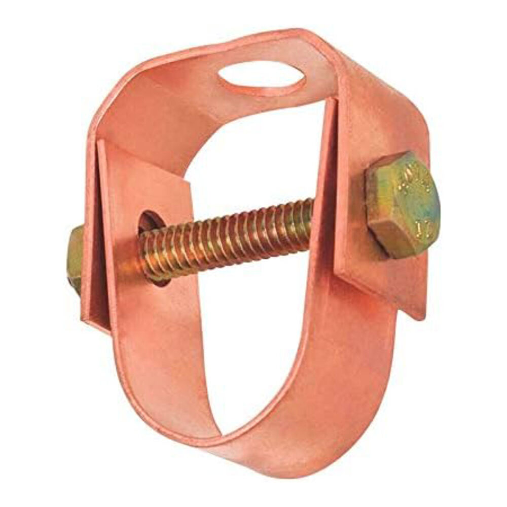 515-2CPK2 Overhead Clevis Hanger, 1/2" CTS Pipe, 150 lb Load, Steel, Copper Plated