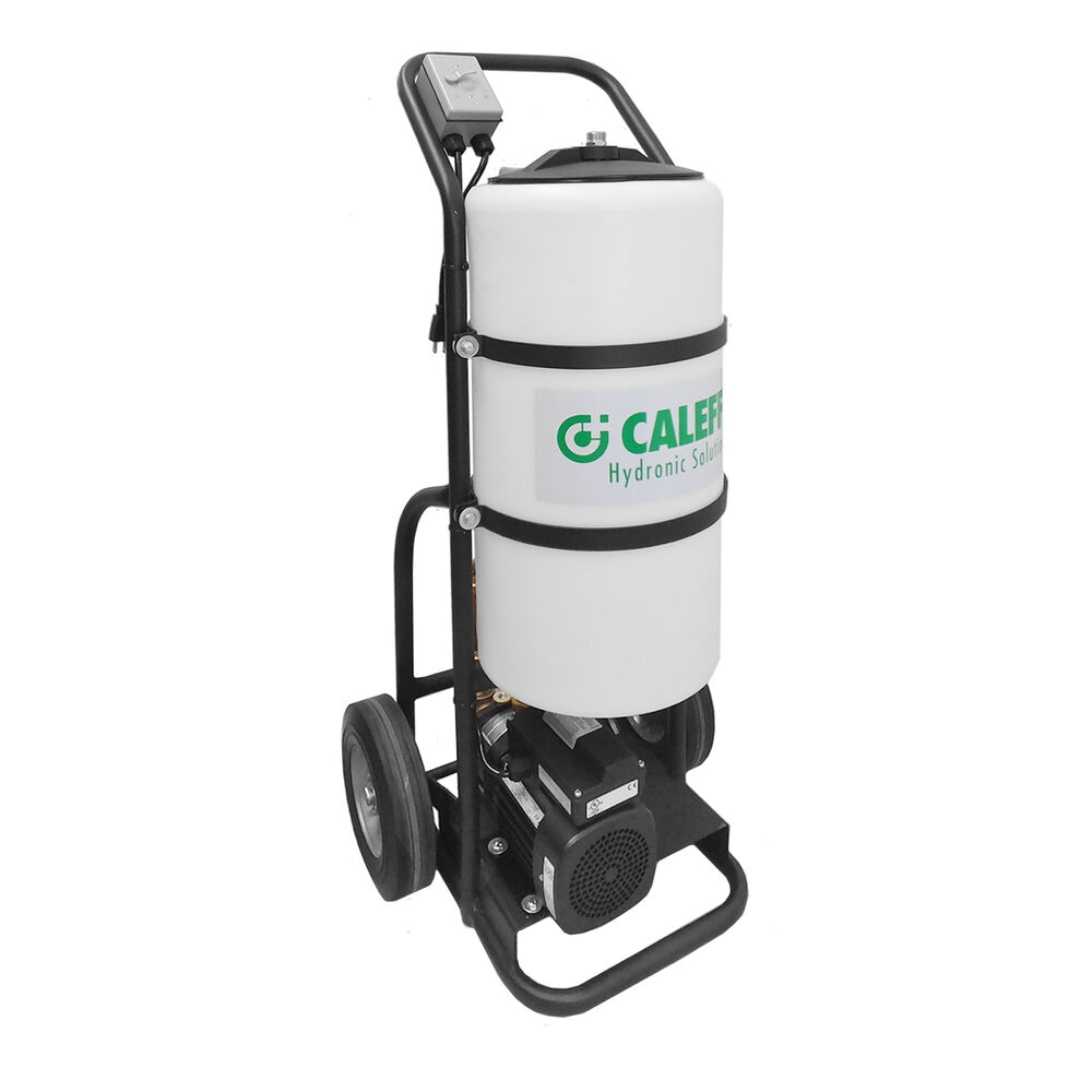 Caleffi HYDROFLUSH™ NA25510 3/4" Pump Cart, Garden Hose Thread, 10 gal, Steel