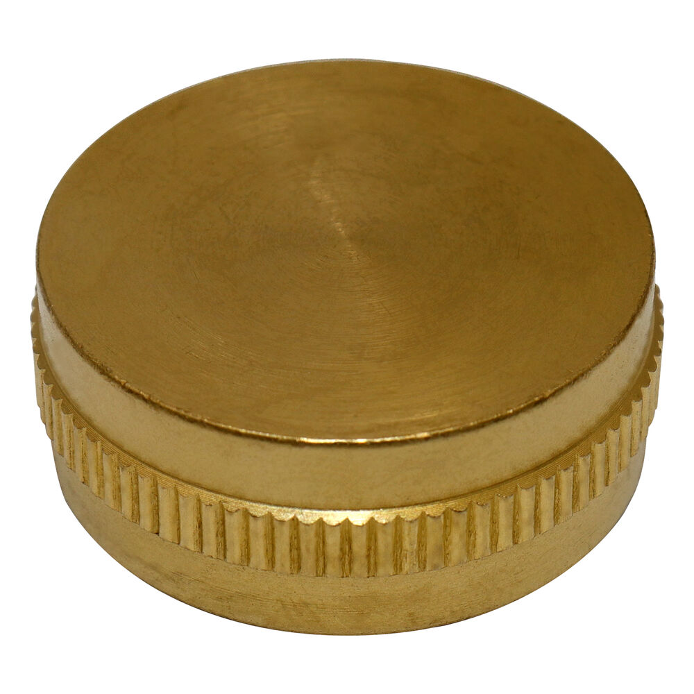 PASCO 2152 Hose Cap w/ Washer, 3/4", Female Hose Threaded, Brass, Domestic