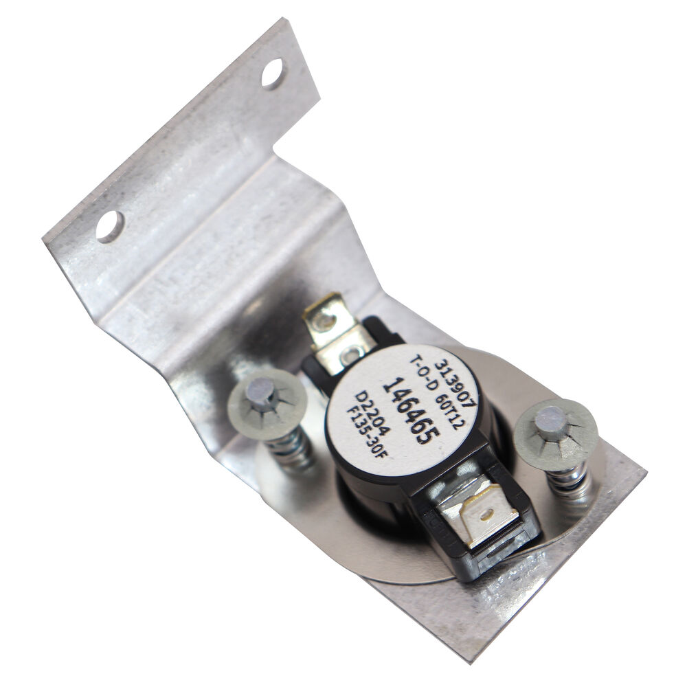 REZNOR® 123974 Fan Control w/ Bracket, 135 deg F