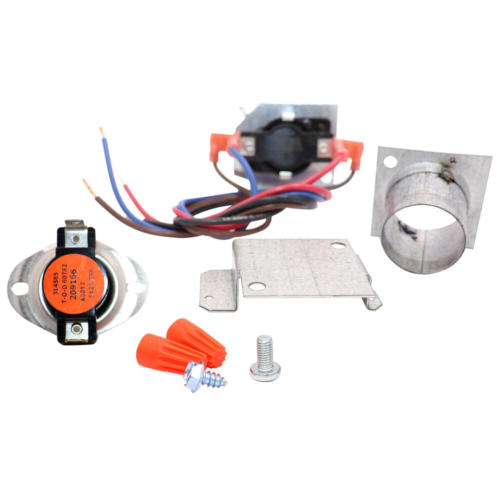 REZNOR® 209184 Fan Control Replacement Kit, 90 to 125 deg F