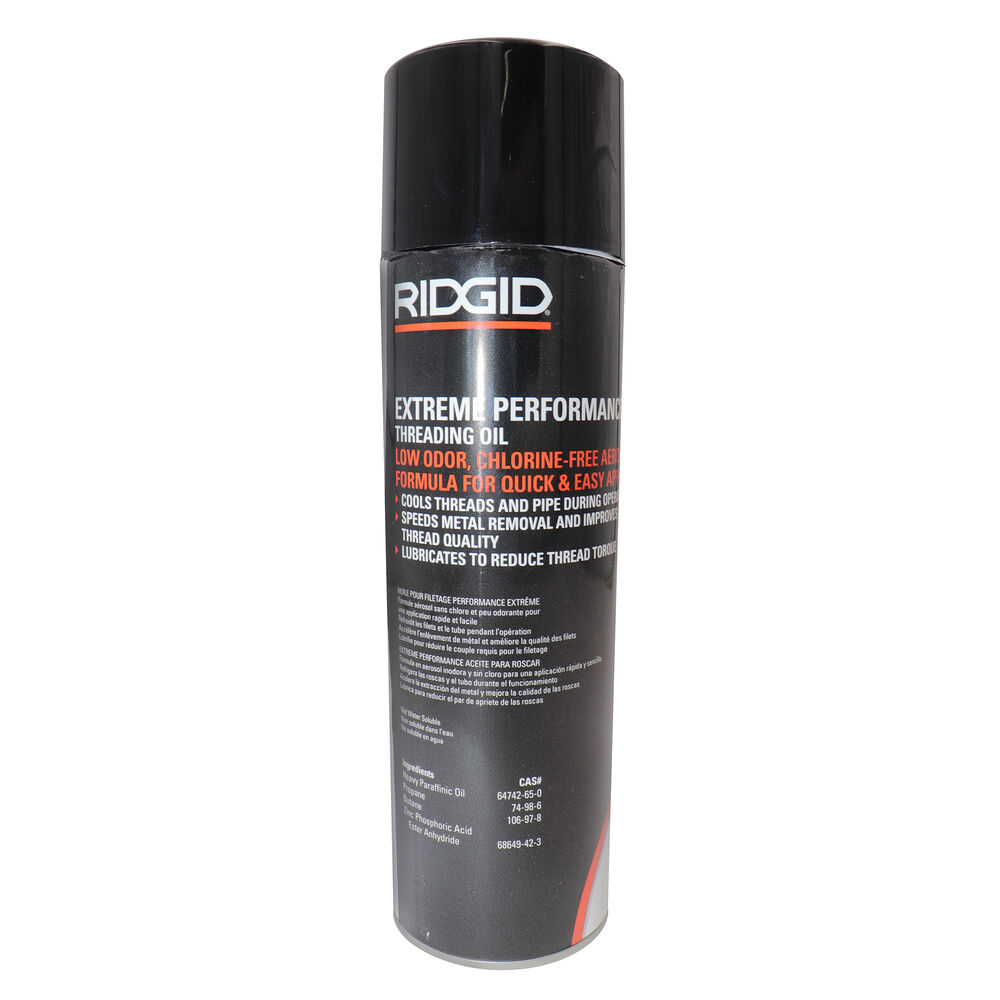 RIDGID® 22088 Extreme Performance Thread Cutting Oil, 16 oz Aerosol Can, Liquid