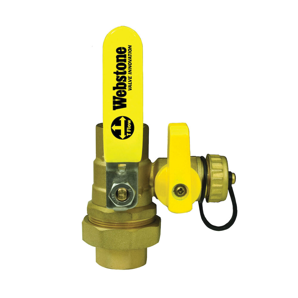 50434 5043 Union Ball Drain, Brass Body