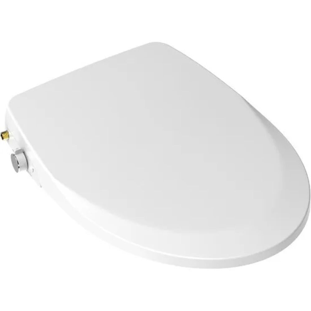 Bemis HV500E 000 Haven Elongated Plastic Bidet Toilet Seat, White