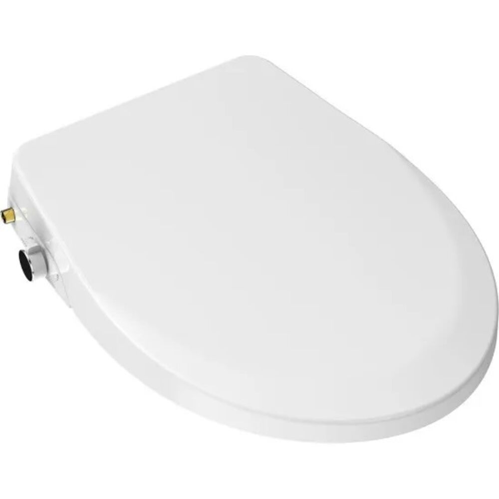 Bemis HV500R 000 Haven Round Plastic Bidet Toilet Seat, White