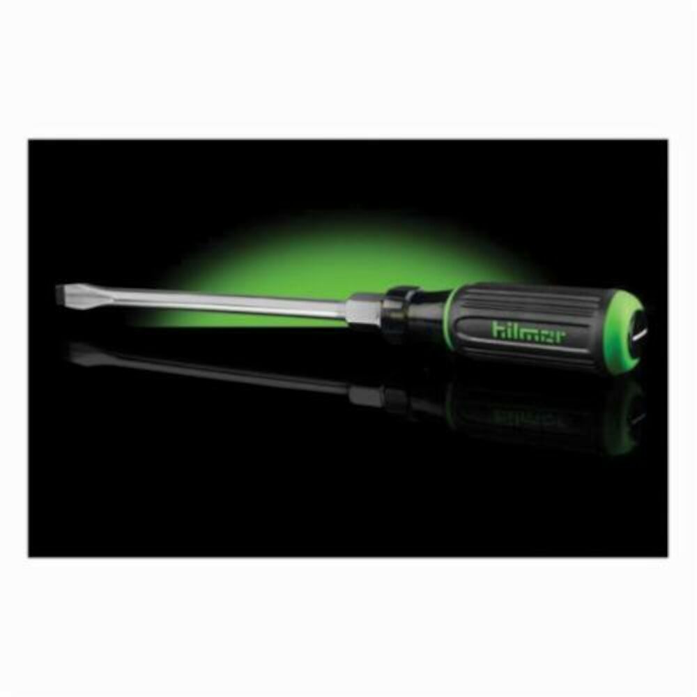 Hilmor® 1891352 Screwdriver, 1/4" Keystone, 8-1/8" OAL, Chrome Plated