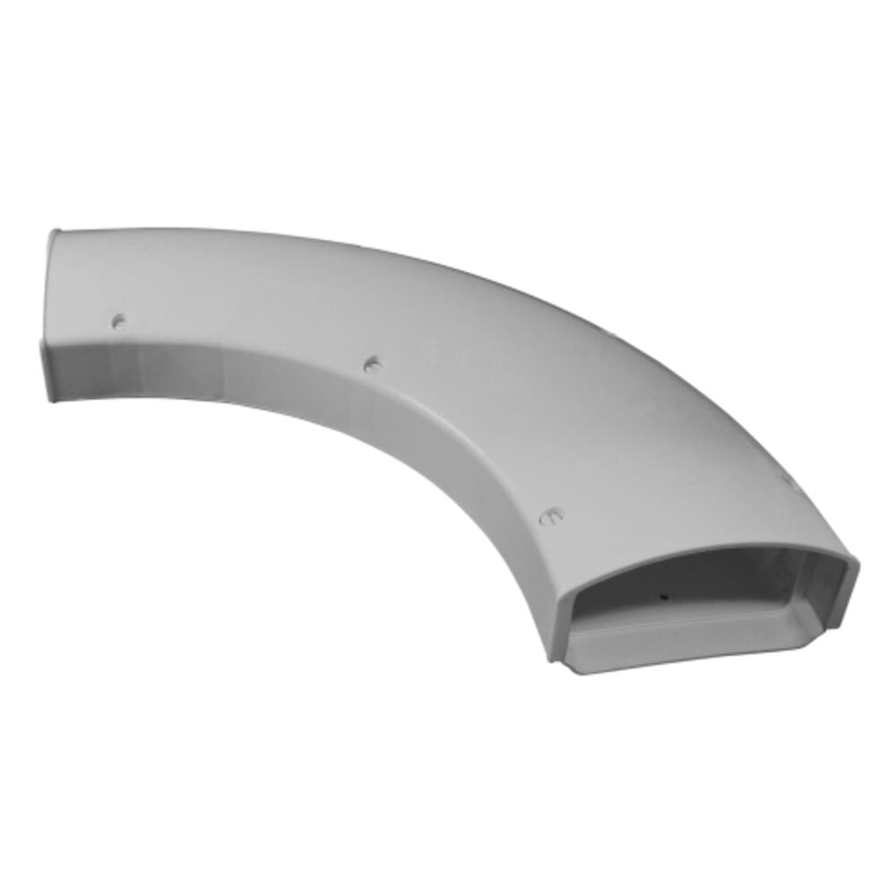 3CG90SWPG Cover Guard 90 deg Sweep Line Set Cover, 3 in, Gray