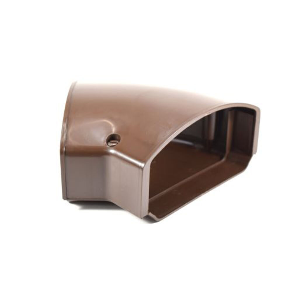 3CG45B Cover Guard 45 deg Elbow Line Set Cover, 3 in, Brown