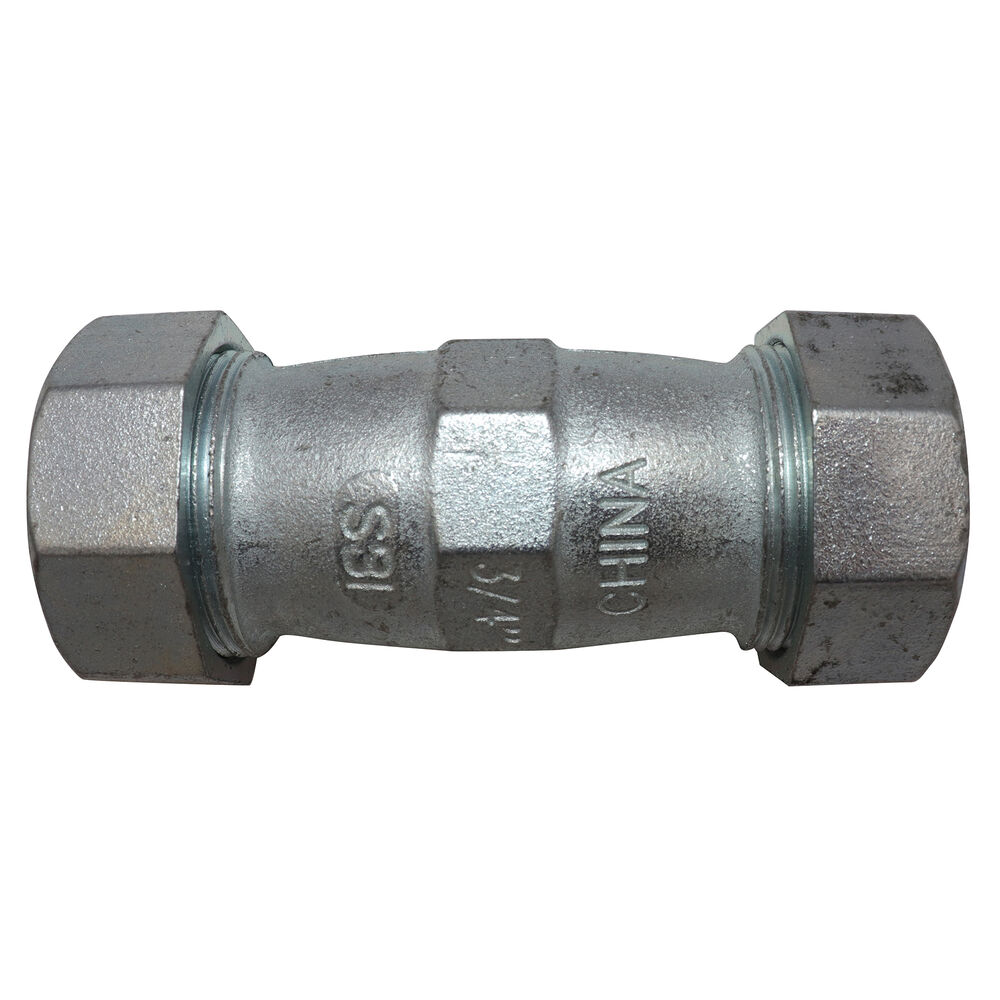 Smith-Blair 525-00010500-003 Compression Coupling, 3/4 in, NPT, Ductile/Malleable Iron, Galvanized