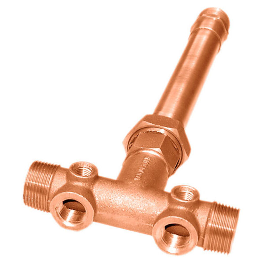 Simmons 745SB 3/4" x 1 in. Fabricated Tank Cross w/ Union