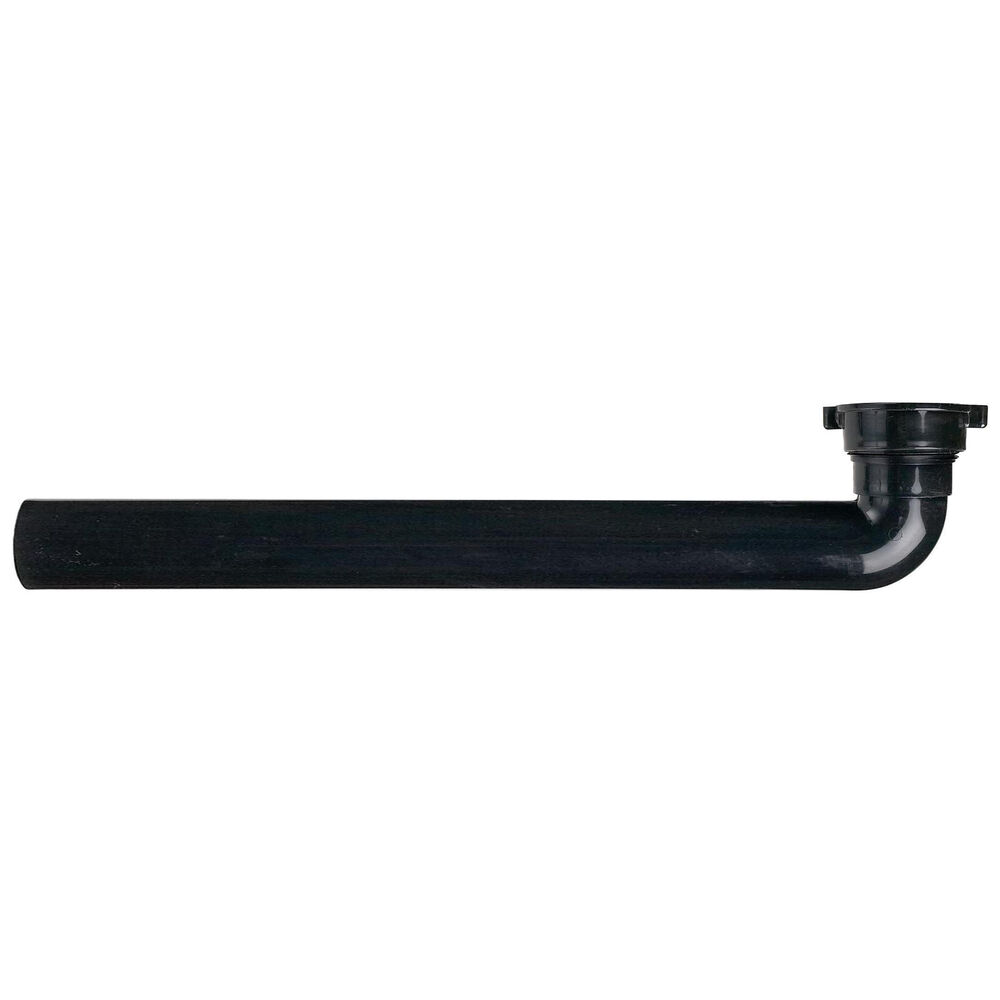 230-61160725 Waste Arms, Direct Connect, 1-1/2 x 7" Nominal, Poly Washers, Polypropylene, Black, Domestic