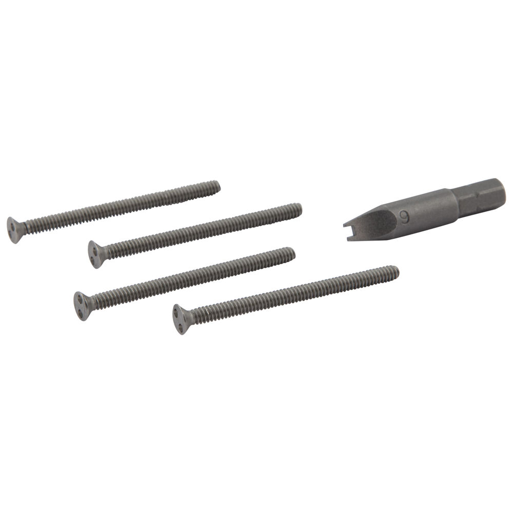 Commercial Instit Parts Vandal-Resistant Screws and Driver Package - Number 6