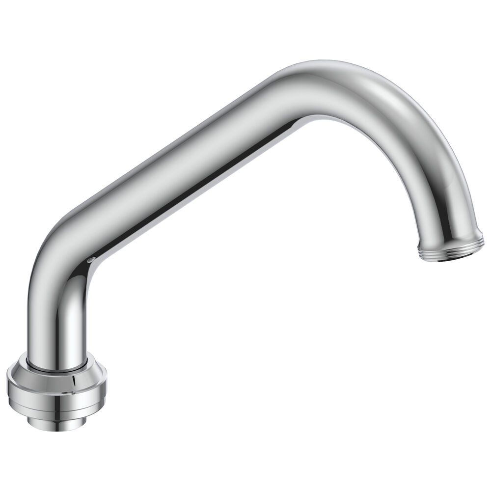 Commercial Instit Parts 6" Tubular Swing Spout, Chrome