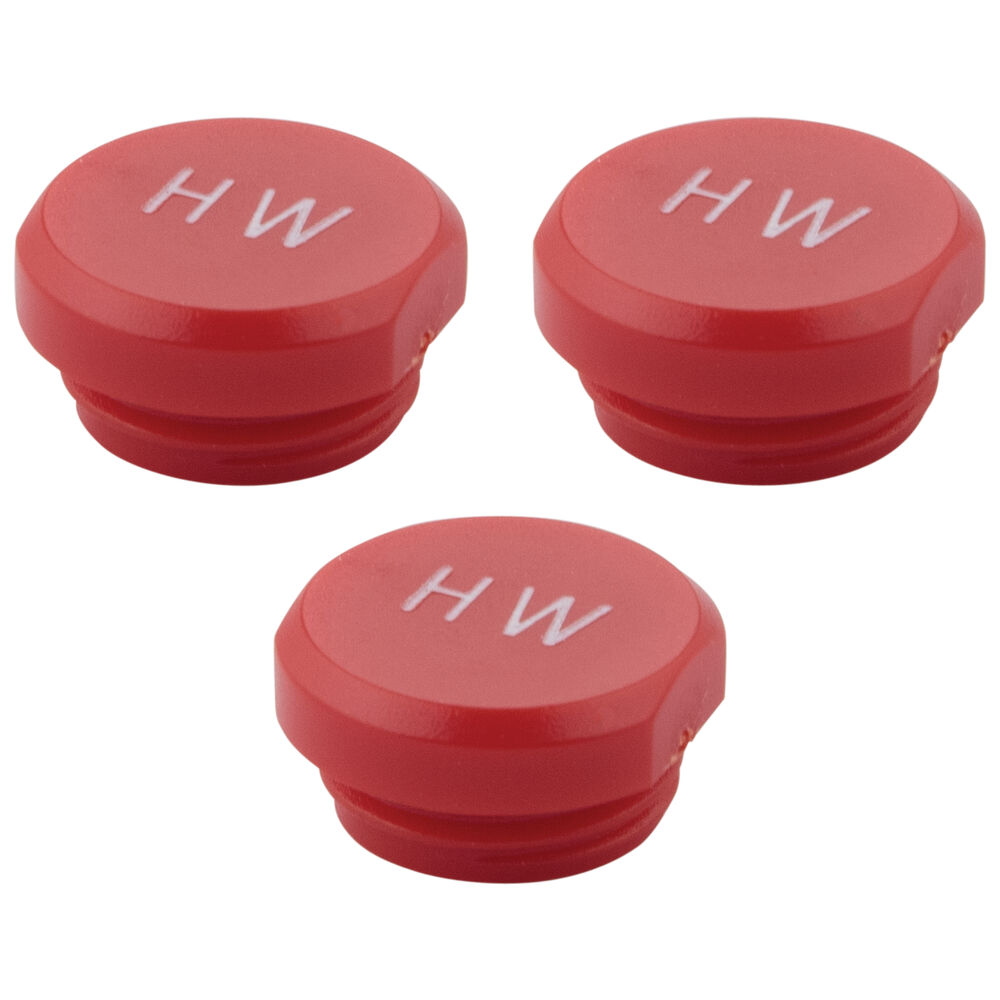 Commercial Instit Parts (HW) Hot Water Index Button - 3 Per Package (T1278-2)
